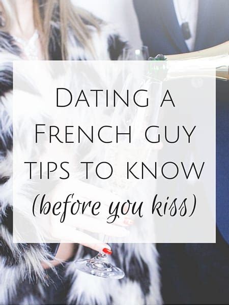 french guy dating tips